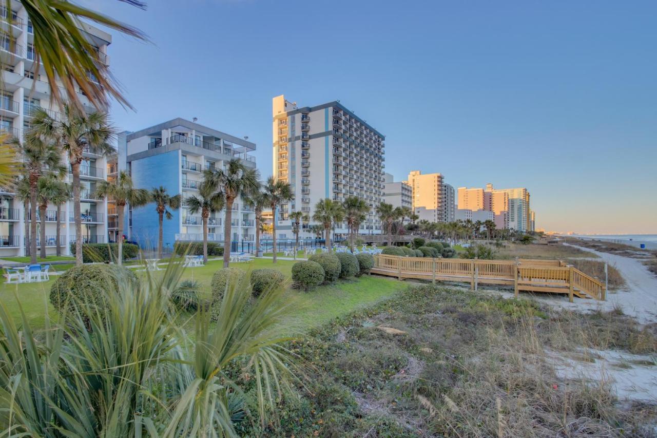 Hosteeva Oceanfront Boardwalk Beach Resort With Balcony Myrtle Beach Exterior photo
